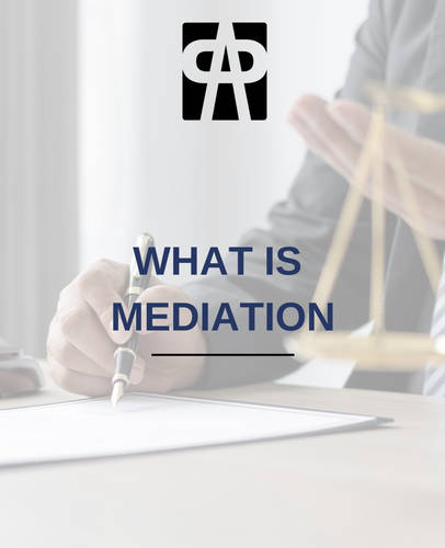What Is Mediation?